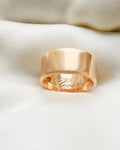 Rare Wide Vintage Band 18K Gold 1961 Sweden