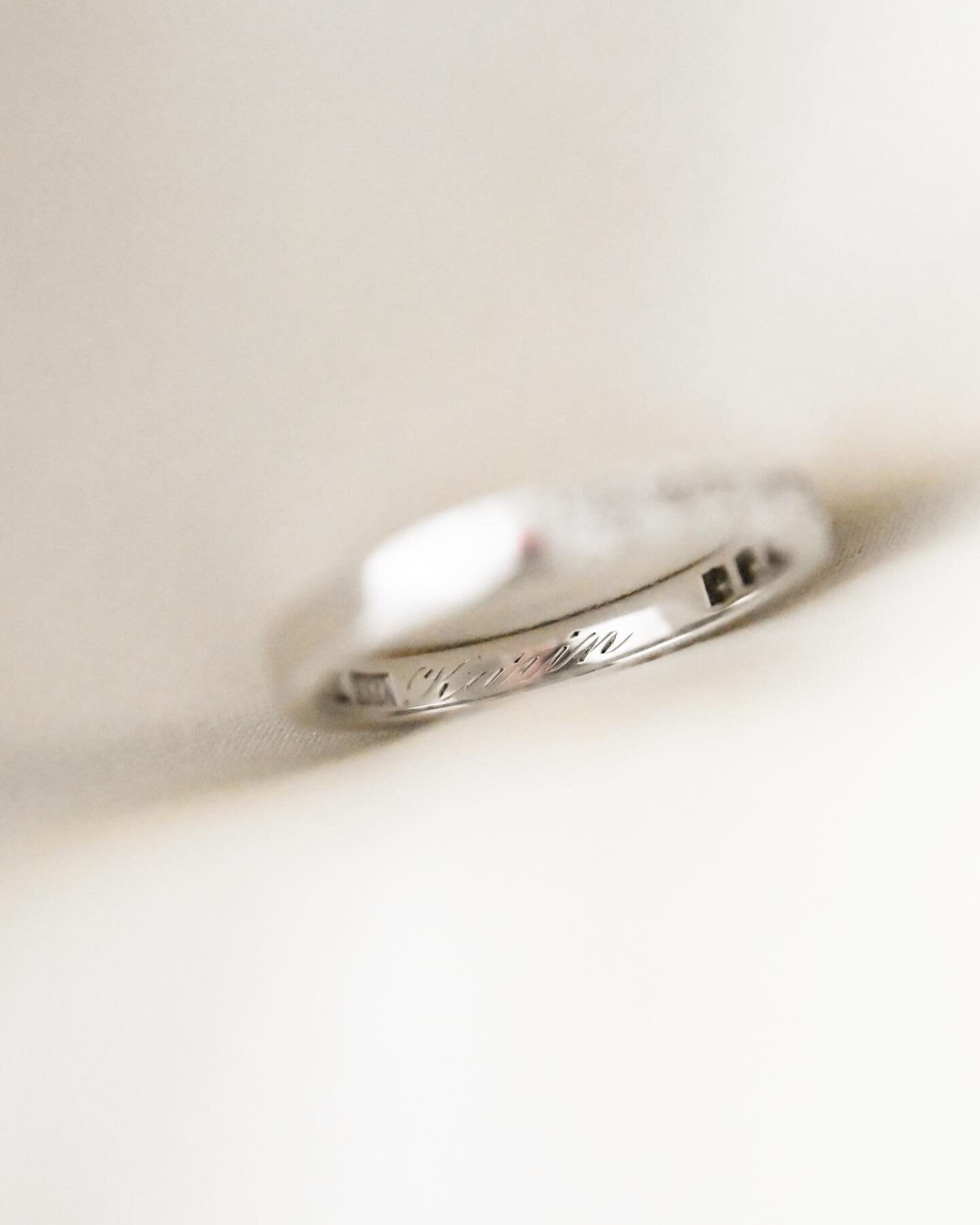 Shipping included! Antique Wedding Band Eternity Ring 18K Gold