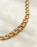 Gorg Bismarck Chain with Puffy Heart 14K Gold 1966