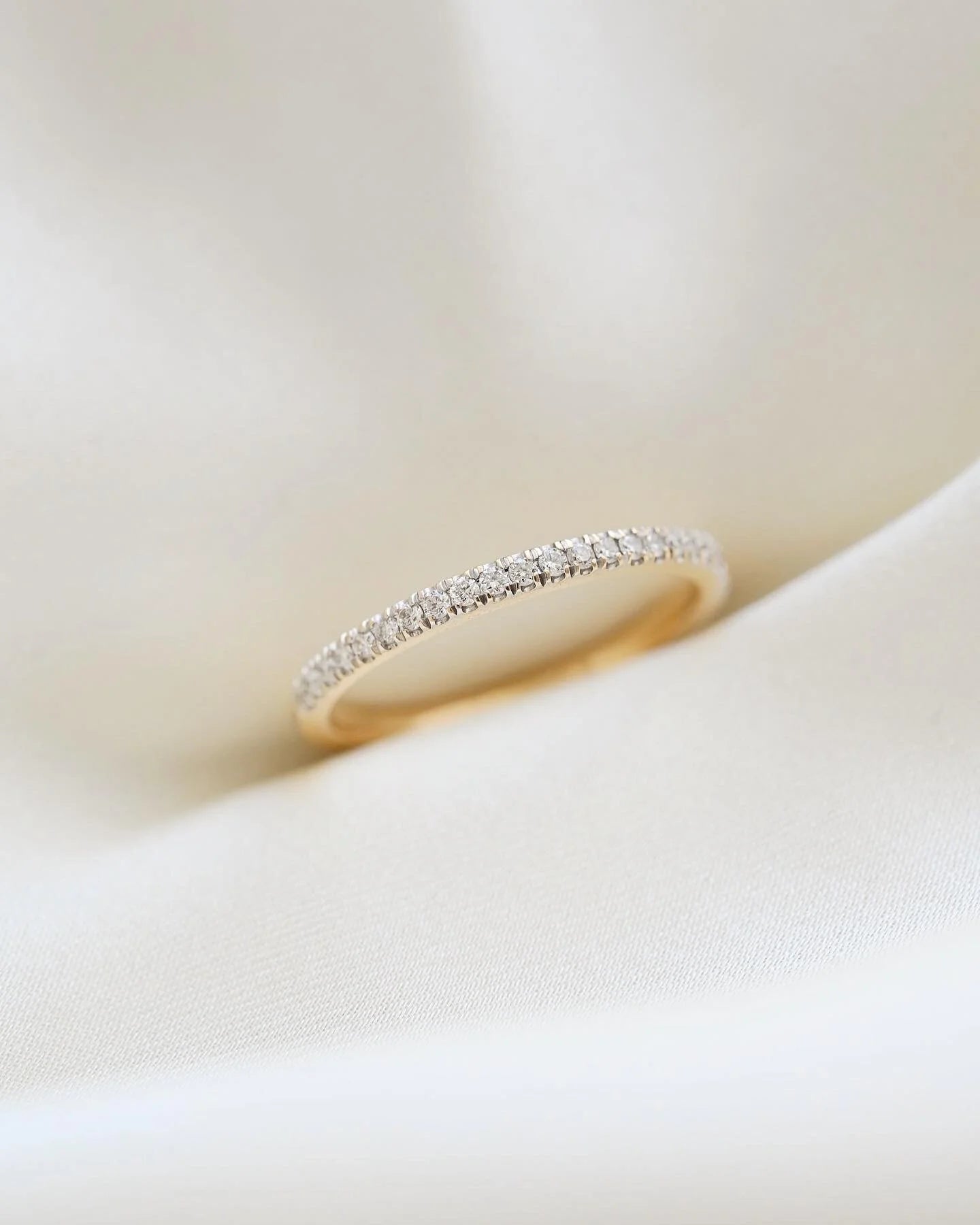 Gorg Estate Stacking Diamond Band 18K Gold