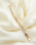 Everyone Will Compliment You Vintage Bracelet w Octagon Links 14K Gold 1960