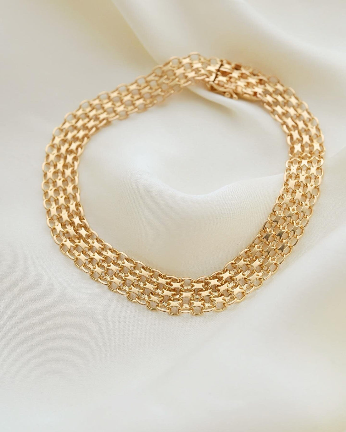 Swedish Vintage Bracelet 18K Gold 1964