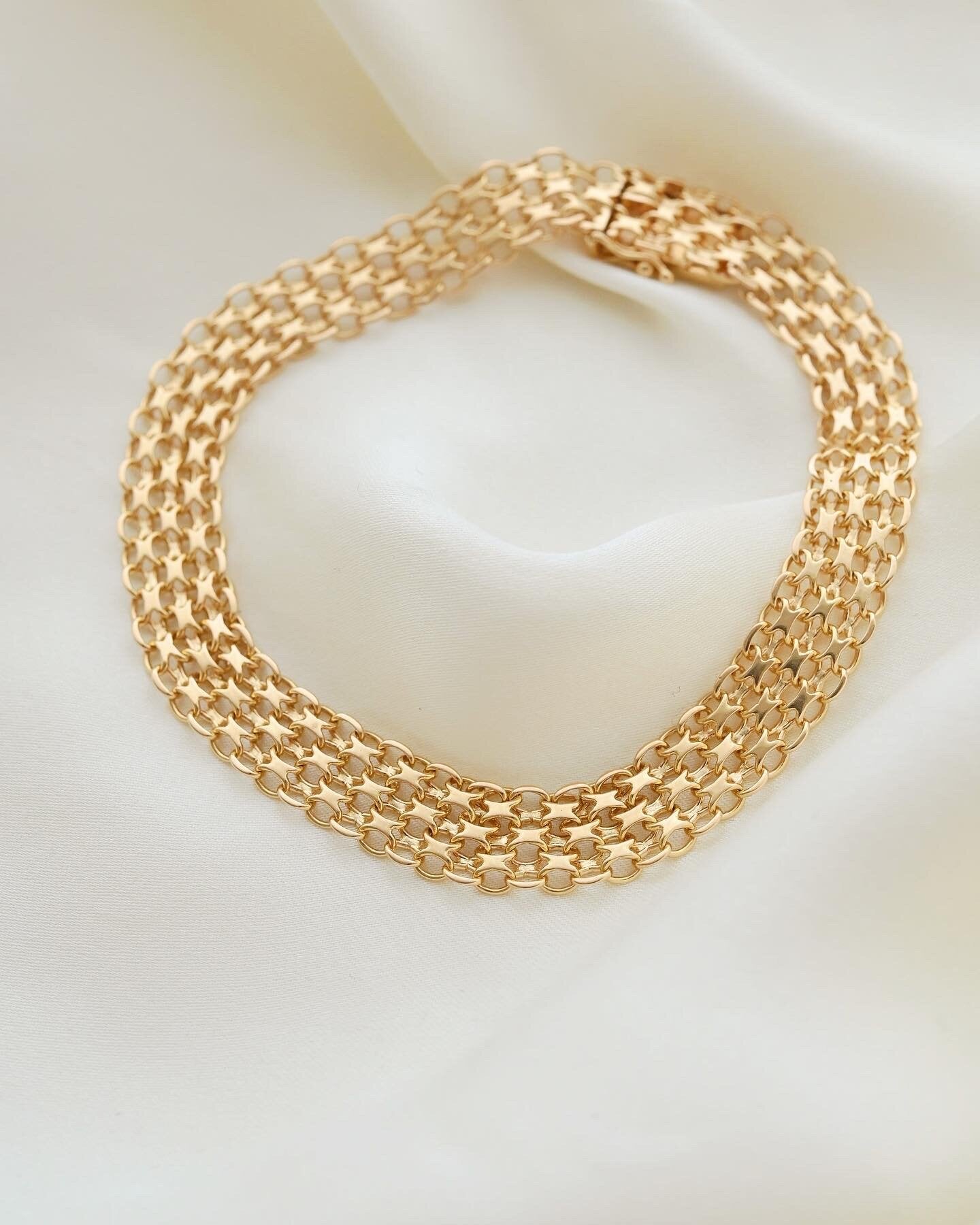 Swedish Vintage Bracelet 18K Gold 1964