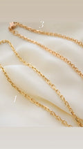 Italian Vintage Biker Chain 18K Rose Gold