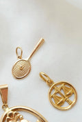 Vintage Libra Pendant 18K Gold