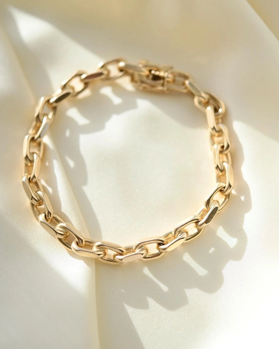 Absolutely Extraordinary Radiant Heavy Danish Vintage Bracelet 14K Gold