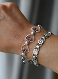 Old Flower Dream Silver Bracelet Sweden 1946