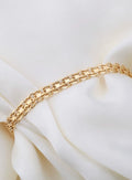 Magical Vintage Link Bracelet 18K Gold 1960s