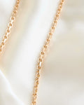 Italian 18 Inches Vintage Anchor Chain 18K Gold