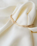 Gorgeous Magical Geneva Link Bracelet 14K Gold 1962