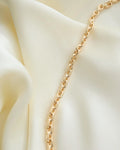 Perfect Sexy Danish Anchor Link Chain 14K Gold 1970s