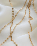 Antique 116-year-old Long Guard Chain 18K Gold 1906