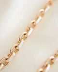 Amazing Danish 52 Grams Vintage Biker Chain 8K Gold