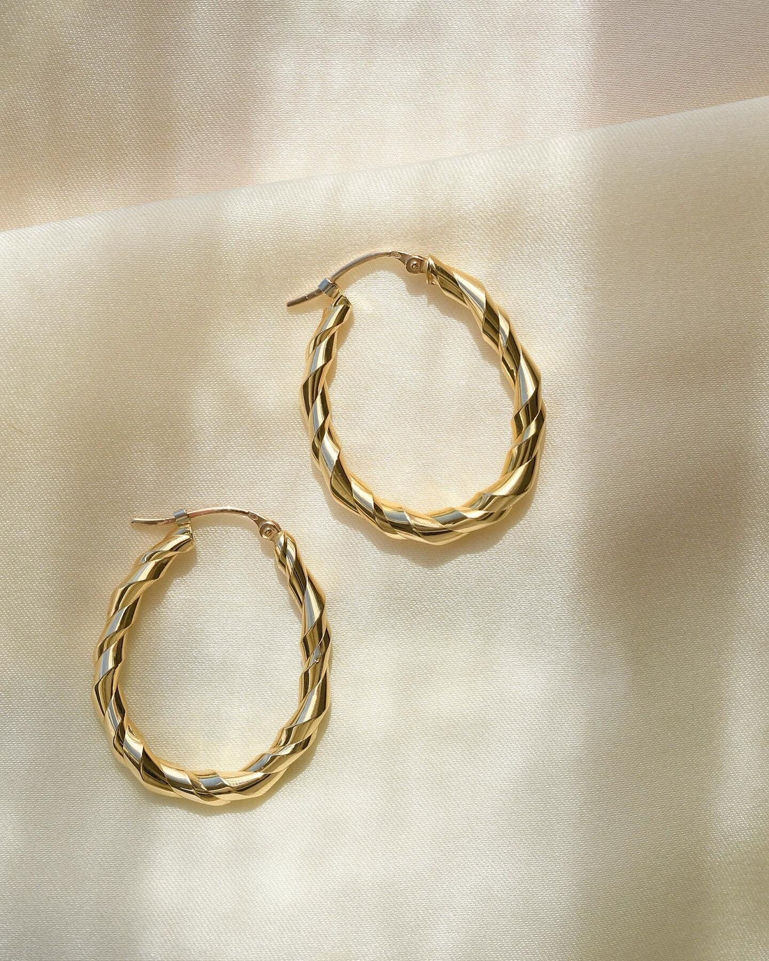 Gorg Twisted Vintage Hoops 18K gold