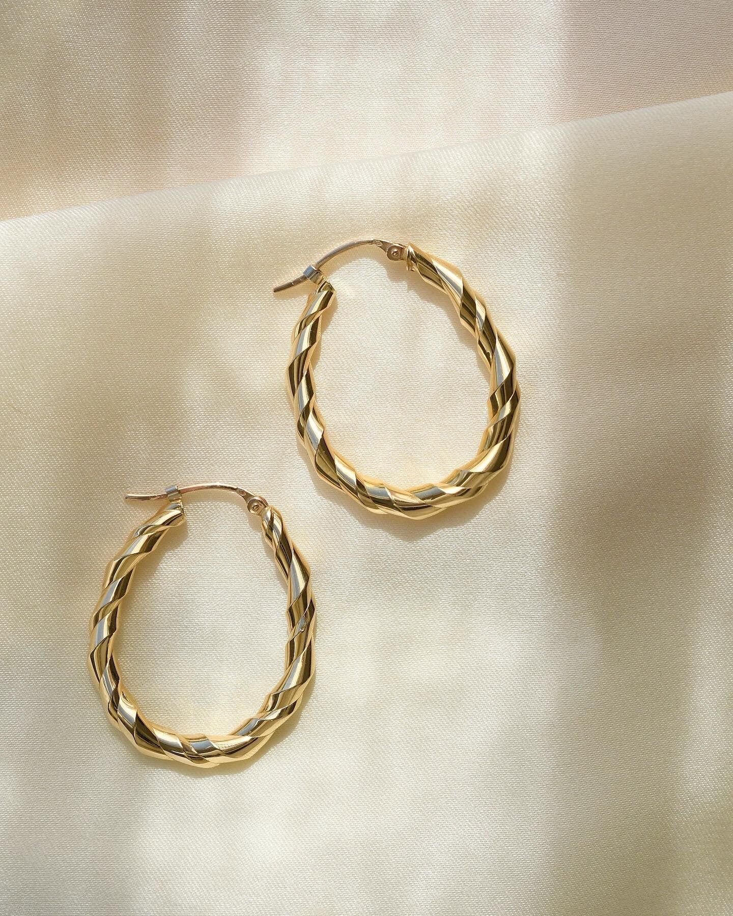 Gorg Twisted Vintage Hoops 18K gold