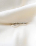 Perfect Everyday Diamond Hoop Earrings 18K White Gold