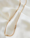Stunning Vintage Curb Link Chain 14K Gold 1963