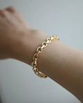 Perfect Danish Vintage Dream Link Bracelet 14K Gold
