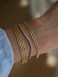 Dreamy Vintage Bracelet 18K Gold Sweden Mid 1900s