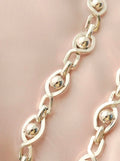 Ultra Long Gorg Vintage Silver Necklace