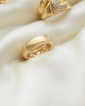The Perfect Diamond Five Stone Vintage Ring 18K Gold