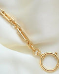 Sublime Antique Swedish Fancy Link Watch Chain 18K Gold