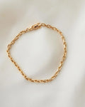 Gorg Smaller Links Swedish Vintage Bracelet 18K Gold 1962