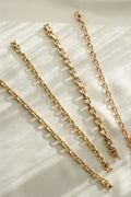 The Little Mermaid Sizeable Anchor Bracelet 14K Rose Toned Gold 1960s