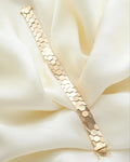 Everyone Will Compliment You Vintage Bracelet w Octagon Links 14K Gold 1960