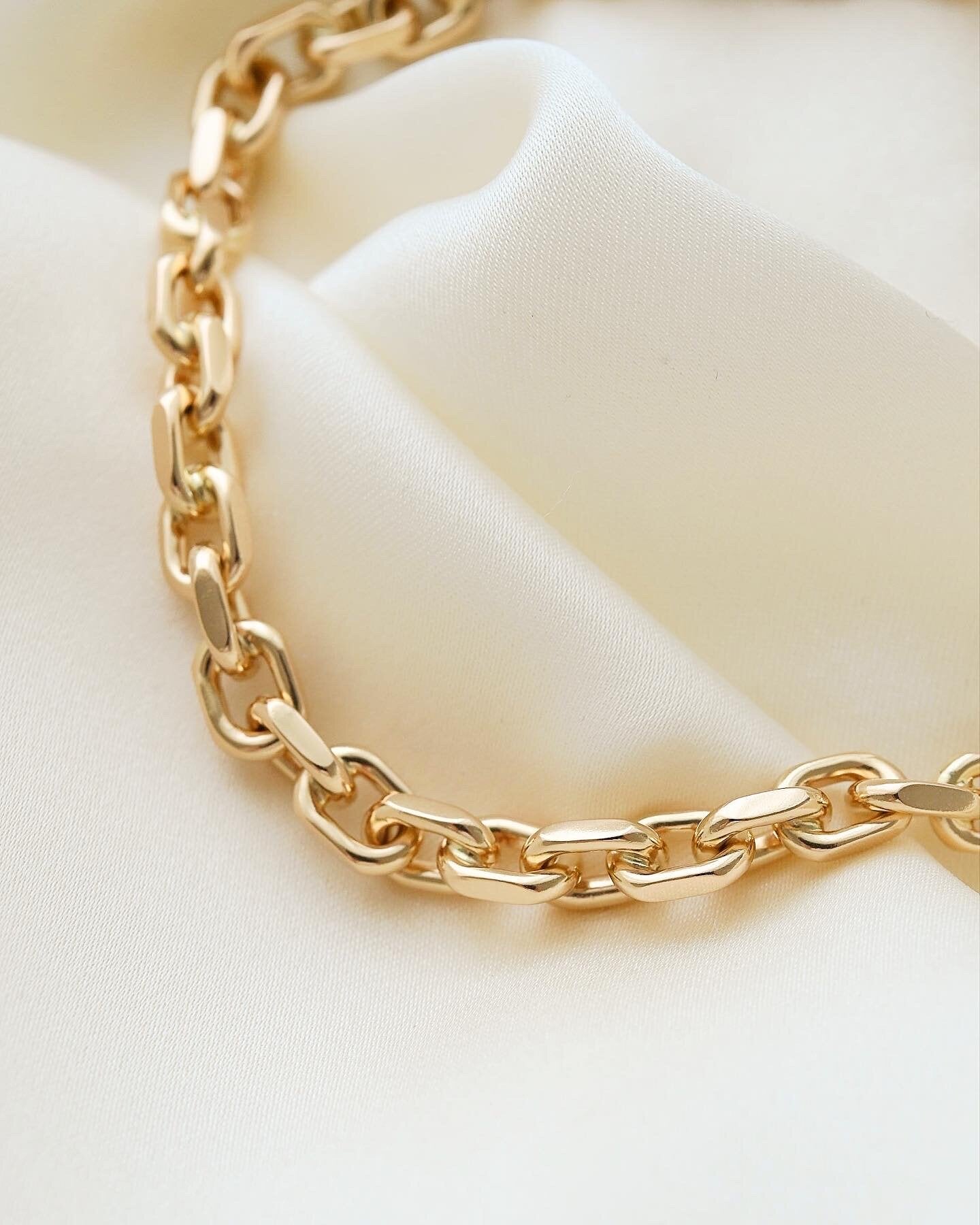 Perfect Danish Mid Century Vintage Bracelet 14K Gold 1970