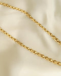 Special Vintage Infinity Link Chain 18K Gold 1980
