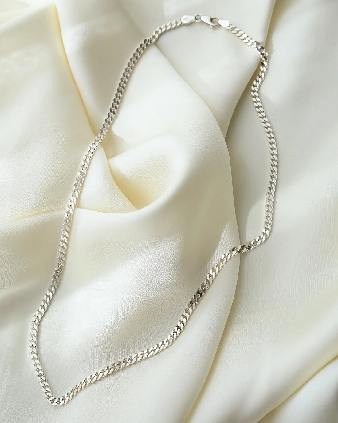 The Best Vintage Sterling Silver Curb Link Chain