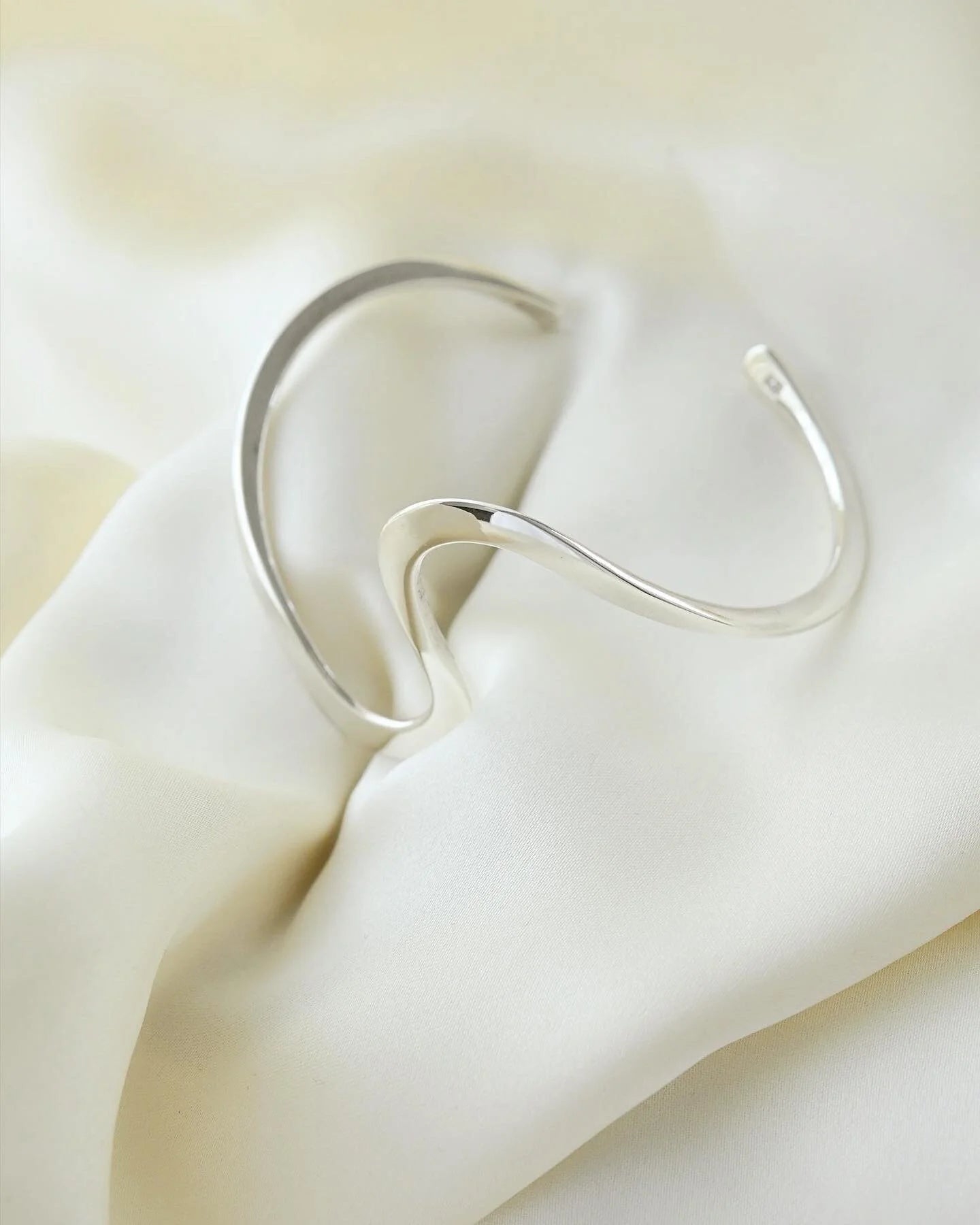 Beautiful Danish Vintage Bangle Sterling Silver 1960