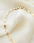 Extraordinary Perfect Danish Link Necklace by Sigurd Rnna 14K Gold