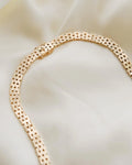 Perfect Cleopatra Necklace Danish Vintage 14K Gold 1970
