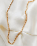 The perfect 19.6” Long Anchor Link Chain 14K Gold