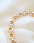 Beautiful Vintage Anchor Link Bracelet 14K Gold
