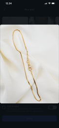 Incredible Old Watch Chain Necklace 18K Gold Beg 1900s