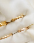 Antique Art Deco Band Size 6.75 Sweden 23K Gold 1928