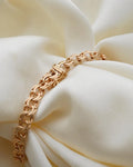 Gorg Top Condition Swedish Vintage Link Bracelet 18K Gold 1967