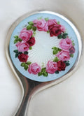 Special Rare Antique Mirror Pendant Beg 1900s Sweden