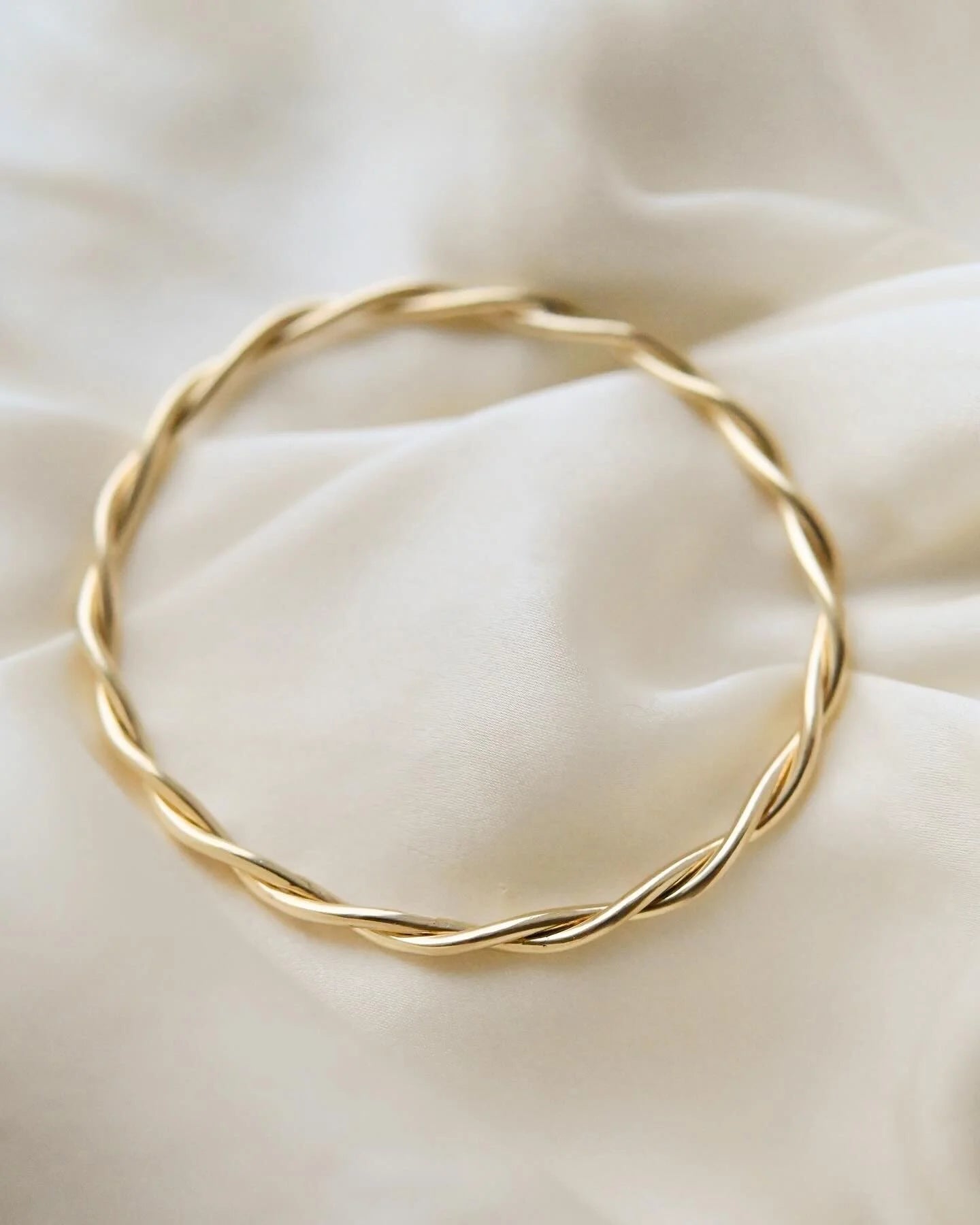The Never Take Off Bangle Vintage 14K Gold
