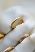 Antique Art Deco Band Size 6.75 Sweden 23K Gold 1928