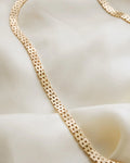 Perfect Cleopatra Necklace Danish Vintage 14K Gold 1970