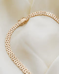 Perfect Cleopatra Necklace Danish Vintage 14K Gold 1970