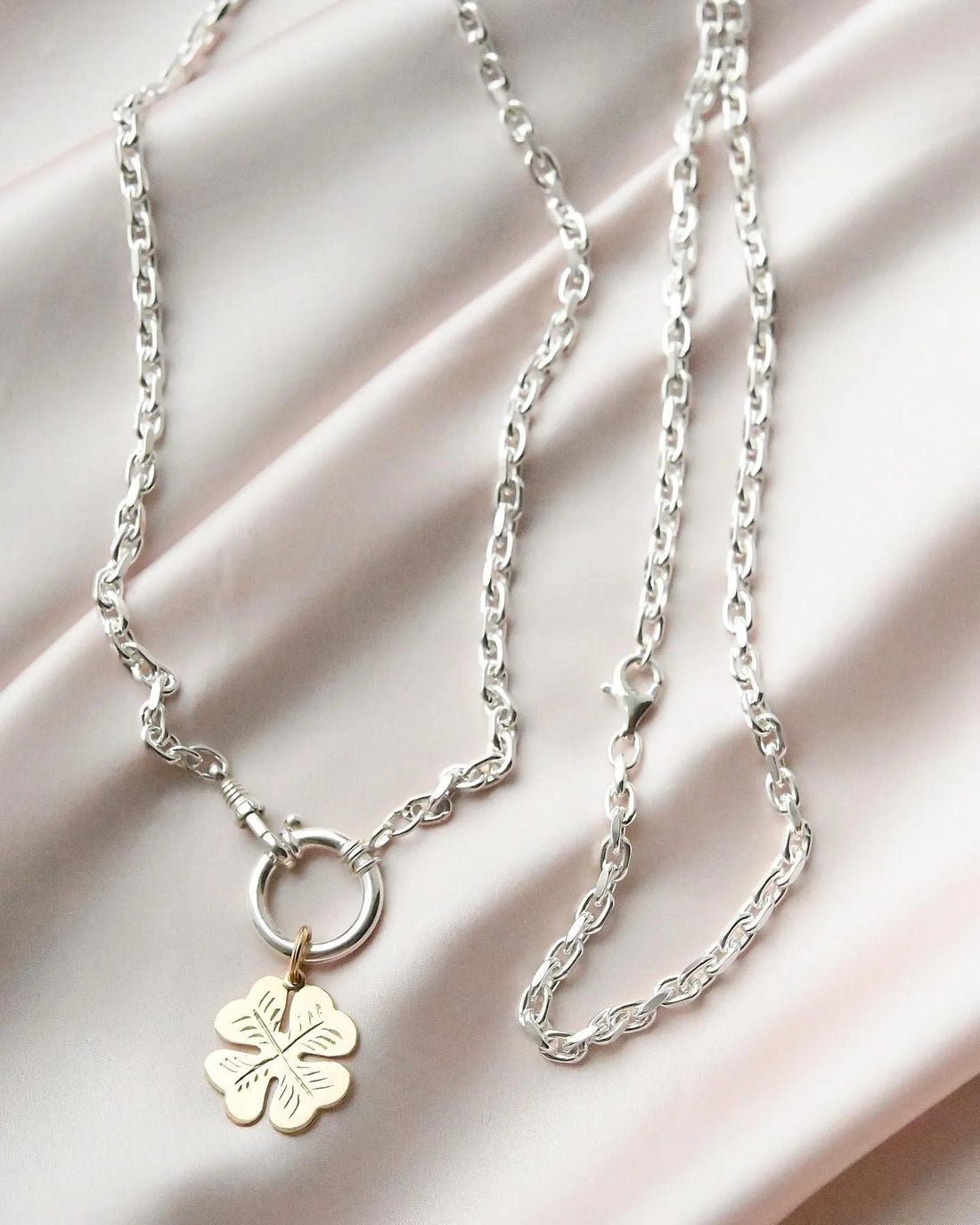 OMJ FINE JEWELRY: Stunning 30 Grams Heavy Biker Link Chain Sterling Silver Denmark 2024