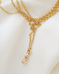 Sublime Rare 33 Grams Long Guard On 107 Inches 18K Gold