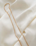 Radiant Sparkly Anchor Link Chain 14K Gold