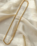 Radiant Rounded Anchor Link Chain 14K Gold