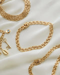 Selection of Special Swedish Vintage Bracelets 18K Gold Mid 1900s